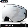 Utomhus Eyewear Elax-märke dubbla lager Anti-dimskidglasglasögon snöskorvglasögon Snöskoter Eginerglasögon utomhussportski googlar 230927