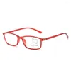Sonnenbrille Retro Progressive Multi-Fokus-Lesebrille für Männer Frauen Anti-Blaulicht in der Nähe von Fern-Presbyopie-Brillen Ultraleichte Brillen