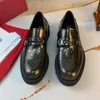 feragamos Scarpe calde da uomo di lusso vendita Scarpe in pelle Top Fashion Vera pelle di vitello ferr Designer da uomo ABZJ