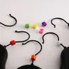 Etichette colorate per appendiabiti, etichette vuote, con clip per codifica, misuratore per indumenti, asta da 3,5 mm