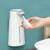 Dispenser di sapone liquido Dispenser di schiuma con sensore elettrico automatico a infrarossi touchless Dispenser per lavaggio mani intelligente a parete