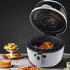 Automatic Stir fry Visible Air fryer Home Intelligent 8L High Capacity Fully Automatic Multifunction Fryer Electric Roast Pot