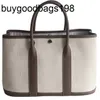 Designer Garden Bags Tote Brand 2024 Nuovo tela con borse da donna in pelle vera e propria a strato a strato