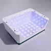 Nageldrogers 28800mAh batterij-aangedreven lamp voor twee handen Oplaadbare geldroger Snoerloos UV-licht Nagels Draadloos LED 230927