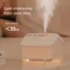 Luftbefeuchter 300 ml Schnee Haus Luftbefeuchter USB Ultraschall Nebel Maker Aroma Diffusor Bunte LED Licht Für Home Raum Duft umidificador YQ230927