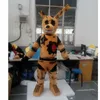 Halloween Five Nights at Freddy FNAF Toy Creepy Brown Bunny Costume mascotte Walking Halloween Suit Costume per grandi eventi Abito da festa