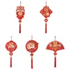 Dekoracja imprezowa Czerwona China Fortuna wiszące chiński styl rok Wiselant Decor Decor Ornament Hurtowe