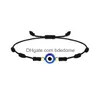 Perlen handgefertigt geflochtenes Seil gewebter Strang verstellbares Armband Evil Blue Eye Bead Freundschaftsschmuck Accessoire Geschenk für gute Schwester Lad Dhu7B