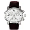 E All-Steel Strap Chronograph Mens Watch Sapphire Glass Model T17 1 586 52 Swiss ETA Movement T17158652 T17 BO272M