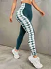 Ensembles actifs extensible cravate colorant Yoga sport Leggings sans couture froncé mince ajusté Yoga Fitness femmes ActivewearL230927