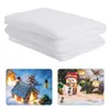 Christmas Decorations Artificial Snow Roll White Mat Blanket Soft Po Prop