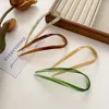 Hair Clips Vintage U-shape Acrylic Hairpins For Women Fashion Simple Geometric Headwear Accessories