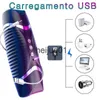 Masturbators Male Masturbation Electric Automatic Vibrator Voice Heating Vagina Puss Blowjob Masturbator Cup for Adult 18 Men Penis Trainer x0926