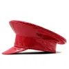 Chapéus de festa Designer Marca Vermelho Mulheres Homens Chapéu Militar Chapéu Alemão Oficial SunVisor Exército Cap LeatherCosplay Halloween 230925