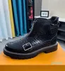 Novo designer clássico masculino botas de tornozelo de inverno caminhadas trabalho treinador sapatos masculinos marca de moda botas de motocicleta de pele de cobra