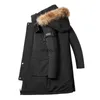 Men's Down Parkas Veste d'hiver pour hommes de haute qualité épais coupe-vent neige Parka pardessus duvet de canard blanc garder au chaud veste hommes vent à capuche vers le bas manteau YQ230927