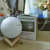 Luftfuktare smarta 3d moon lampa luftfuktare USB laddningsbart hem tyst luft renare ny skrivbord nattljus yq230927