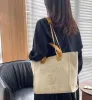 Bolsos de noche clásicos de diseñador Bolso de lujo Moda Perla Marca Etiqueta Mochila Bolsos de playa para mujer Monedero Bolso de mano de lona para mujer Bolsos de moda para mujer CH434