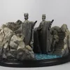 Objetos decorativos estatuetas 14 cm O Argonath Anarion artesanato figuras de ação Portão dos Reis estátua brinquedos coleção modelo casa estantes decoração 230926