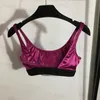 Abbigliamento sportivo da donna Set da yoga Palestra Fitness Reggiseno Crop Top senza maniche 4 colori Abbigliamento da yoga a vita alta