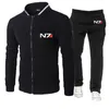 Men's Tracksuits 2023 Game Mass Effect N7 Spring And Autumn Custom Casual Windproof Resistant Sleeve Comfortable Outerwear