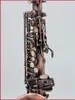 European Retro Professional Alto Saxophone Antique Borsted Craft Deep Engraved Keys Gold-Plated E-Tune Alto Sax Instrument