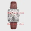 SFBRX2 luxury men's 7500 automatic winding mechanical movement Brown watch hour hand and minute hand 6 o'clock position 2694