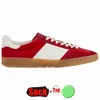 Designer Casual Shoes For Men Women Leather Striped Flat Classic Skate Sports Sneakers Fashion Mens Trainers