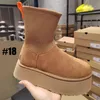 35 Alternativ Fashion Snow Boots 2024 Vinter Varma kvinnors tofflor för kvinnodesigner