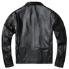 Cappotto vintage da motociclista in finta pelle da uomo Abbigliamento da uomo Giacche invernali Giacca in vera pelle di vacchetta Moto 230927