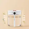 Humidifiers 2L Air Humidifiers Double Nozzle Aroma Essential Oil Diffuser with LCD Humidity Display Large Capacity USB Charging for Bedroom YQ230927