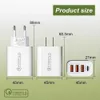 3 USB+PD 20W Type-C 휴대폰 충전기 다중 USB 인터페이스 여행 충전 헤드