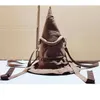 Nouveau Halloween une épaule sac portable branche chapeau magique bandoulière sorcière marron 230927