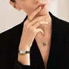 Rose Milano 2023 럭셔리 여성 시계 박스와 함께 디자이너 브랜드 로고 고품질 데이트 조스트 31mm 쿼츠 시계 방수 발광 Lsteel Band Watches Girl