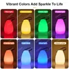 テーブルランプ屋外防水コードレスランプスマートリモートコントロールRGB LEDキャンプUSB充電ポータブルルームの装飾