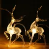 Strings Deer LED String Light 10Led Battery Operated Reindeer Indoor Decoration for Home Christmas Lights Outdoor Xmas Partled ST2278