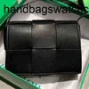 Bottegvenetas Cassettes Bags Crossbody Bag Divani New Woven Bag Oil Wax Leather Small Square Pillow Magnetic Buckle Single ShourdredMessengerBa