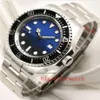 luxe herenhorloges 44 mm SEA-DWELLER 126660 automatisch horloge Keramische bezel Roestvrij stalen horloges Glide lock sluiting 2813 beweging m271x