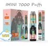 Shenzhen e Cigs Imini 7000 Puffs 6 RGB Light Orsosable Device Devic