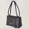 Designer Avondtasje Cosmetische Zakken Lp27 Koeienhuid Box Tas Herfst/winter Nieuwe Extrabag Lunchbox Tas Casual Draagbare Schoudertas met Grote Capaciteit