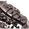 Saxofone alto eb latão lacado preto níquel 802 tipo chave instrumento de sopro com estojo de transporte acolchoado luvas pano de limpeza