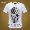 Skull pp BEAR T SHIRT Mens Designer Tshirts Brand Clothing Rhinestone Plein Men T-shirts Classical High Quality Hip Hop Streetwear Ts204s Philipps ZB37