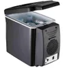 6L Mini Car Fridge Cooler Warmer 12v Compressor fridge 220V Travel Refrigerator Portable Electric Icebox Cooler Box auto zer H256y