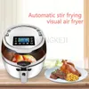 Automatic Stir fry Visible Air fryer Home Intelligent 8L High Capacity Fully Automatic Multifunction Fryer Electric Roast Pot