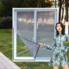 Altri tessili per la casa Insetti Schermata magnetica per finestre Tulle Mesh Stealth Personalizza Tenda estiva fai-da-te Removibile Lavabile Zanzariera anti-mosche 230927