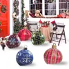 Boule décorée gonflable de Noël en plein air en PVC 23 décorations d'arbre géantes de 6 pouces décor de vacances 211018204h