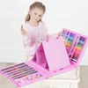 Learning Toys 42-208PCS Drawing Board Children Art Painting Set Watercolor Pencil Crayon Water Pen Doodle Supplies Kids Educational Toys Gift 230926