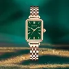 Womens Watches GUANQIN Brand Quartz Little Green Watch Luxury watch for women Stainless steel Waterproof Steel shell reloj mujer 230927