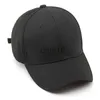 Bola Caps 2023 Novo Outono Curvo Eave Algodão Carta Bordado Cap Feminino Distintivo Casual Sunshade Sun Hat Trendy Men's Baseball Hat x0927