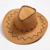 Береты VACIGODEN, модная ковбойская шляпа в стиле ретро в стиле вестерн, мужская и женская дорожная повседневная солнцезащитная шляпа, ведро для верховой езды на пастбищах для девочек